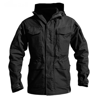 m65 militar táctico chaquetas de los hombres impermeable cortavientos Chamarra masculina con capucha abrigo de pesca al aire libre/trekking chaquetas de senderismo