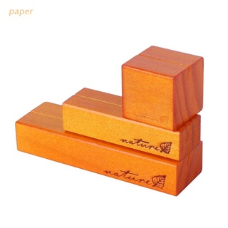 papel natural madera bloque clips de papel foto imagen titular de la tarjeta abrazadera soporte decoración de mesa