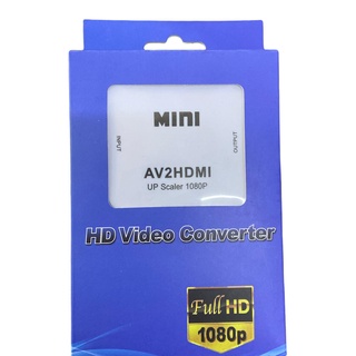 Convertidor Rca - Av A Hdmi Audio Video Adaptador Av2hdmi
