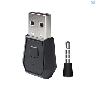 magicplay BT adaptador receptor inalámbrico auriculares adaptador Dongle USB adaptador USB Dongle para PS4 negro