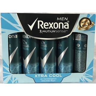Rexona pack Xtracool 5 piezas
