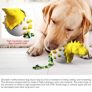 cepillo de dientes interactivo para perros masticar juguete dinosaurio huevo pequeño mediano grande perros molar juguetes dropshipping. exclusivo (5)