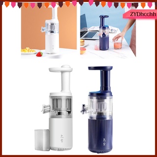 Portable Masticating Juicer Electric BPA-Free USB Rechargeable Wireless Easy Clean Masticating Extractor Slow Juicer