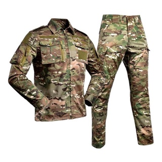 Uniforme Multicam Militar Camisa + Pantalon Cargo