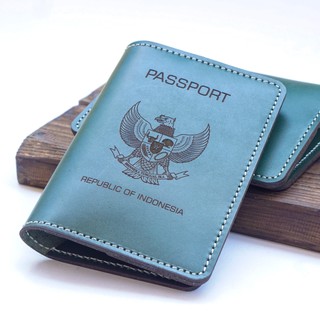 Lindo pasaporte cartera personalizada cuero pasaporte titular