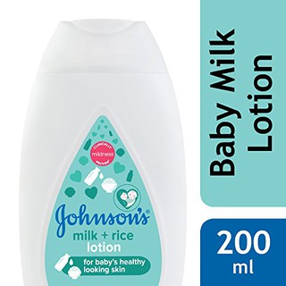 Johnsons Baby Lotion leche + arroz 200ml