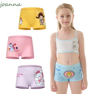 joanna lovely boxer ropa interior cómoda calzoncillos niños bragas bebé de dibujos animados suave niños 4 pcs/lote algodón