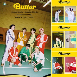 BTS Poster "Butter" Album Wall Sticker Decorative Painting Collection Painting for Home Wall Glass Decor