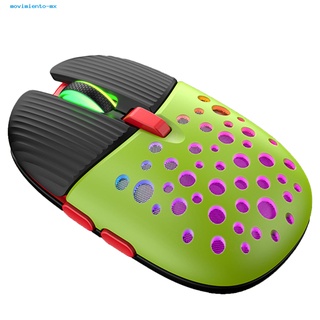 {MO} Stock with RGB Light Desk Mouse 2.4G 3200DPI Office Sensitive Mouse Energy-saving for Desktop