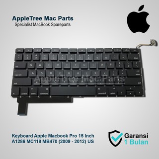 Apple Macbook Pro 15 pulgadas A1286 MC118 MB470 teclado 2009-2012
