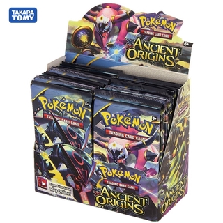 Pokemon Trading Card Game XY Ancient Origins Display Booster Box con juego de cartas EX juguetes (120PCS)