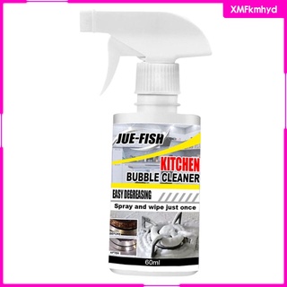 [xmfkmhyd] limpiador de burbujas profesional de cocina limpiador de grasa espuma spray removedor de grasa de cocina limpieza de burbujas de espuma