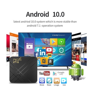 android 10.0 tv box 2gb 16gb 4k asistente de voz 1080p video tv receptor wifi 2.4g&5g bluetooth smart tv box set top box android tv box smart tv box 4gb 6k 2.4g/5g wifi android10.0 bluetooth cod rox (3)