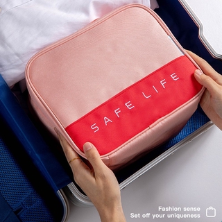 Caja de medicina portátil para viajes al aire libre, portátil, botiquín de primeros auxilios (4)
