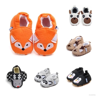 Walkers bebé niño niña alce oso de dibujos animados de fondo suave zapatos de los niños Prewalker zapatillas de deporte zapatos primeros pasos