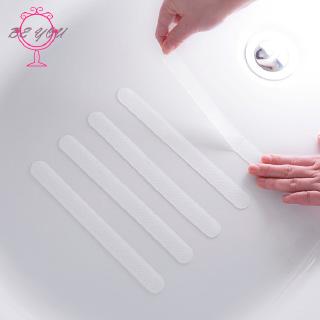 BY 5 pzs pegatinas transparentes antideslizantes para baño/baño/bandas antideslizantes para baño (4)