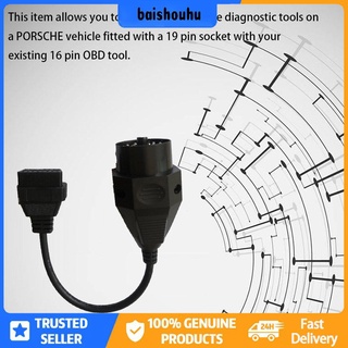 [baishouhu] adaptador de diagnóstico de conector obd2 de 16 pines para bmw 20 pin