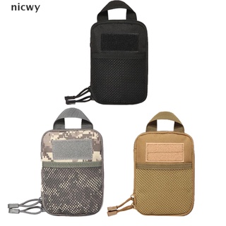 Nicwy Outdoor Tactical Molle Medical First Aid Edc Pouch Phone Pocket Bag Organizer MX