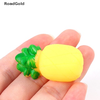 Roadgold 2 piezas de juguetes Relax Mini piña exprimir suave estrés y alivio de ansiedad juguete RG BELLE