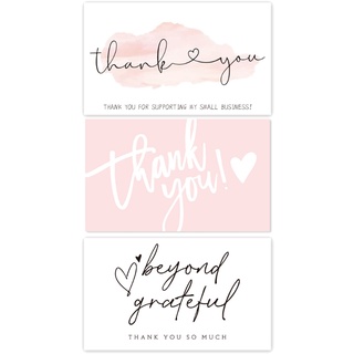 Bst 30 pzs tarjetas de agradecimiento para tarjetas de agradecimiento/tarjetas de agradecimiento para negocios/Baby Shower/bodas