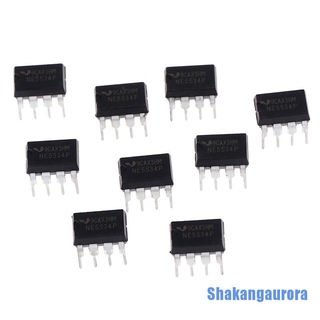 [Shakangaurora 0413] 10 pcs NE5534P DIP-8 Single High Efficiency Low Noise Operational Amplifiers
