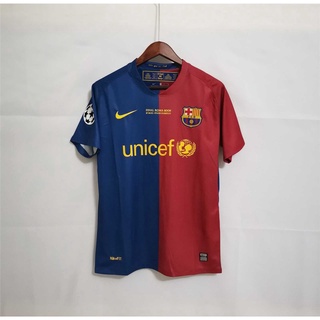 2008-09 Retro Barcelona Versión Final Camiseta De Fútbol En Casa