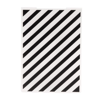 VV* Plastic Embossing Folder Template For DIY Scrapbook Photo Album Card Paper Craft Diagonal Stripes