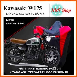 Cubierta de motocicleta - Kawasaki W175 - funda de motocicleta Kawasaki W175 impermeable Fusion R motocicleta guantes