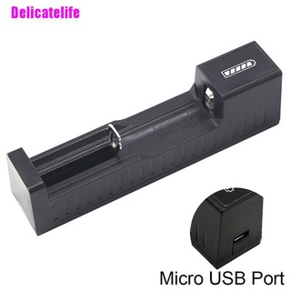 [Delicatelife] Cargador Universal de puerto USB para 3,7 v 18650 26650 14500 Li-ion