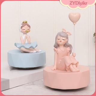 Girl Figurine Music Box, Musical Box Anniversary Christmas Birthday Gift for Wife Daughter Girlfriend Girl Mother\'s Day