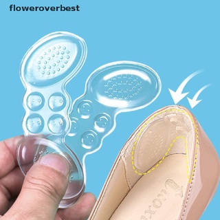 fbmx plantillas de silicona de gel de tacón para zapatos insertos tacones altos forro agarres proteger caliente