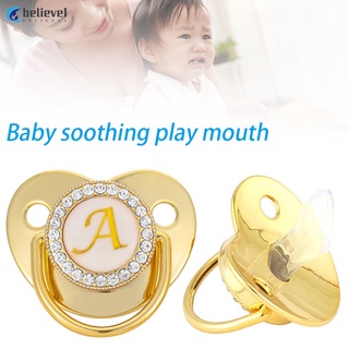 Chupón De silicón Para bebé con clip De tela con clip De nombre De letra dentición Soothie 2 agujeros De aire Para agregar seguridad (1)