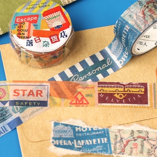 winzige retro washi cinta vintage dot grid cinta de enmascaramiento diario scrapbook decoración (5)