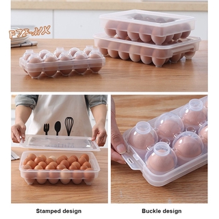 ★home Fridge Egg Holder Freezer Tray Box Storage Container Case Plastic Organizer (3)