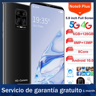 Celular Original Note9 Plus Android Os 5.8 Polegada Fhd + 3 6 Gb + 128 Gb Smartphone 4g Lte Dual Sim Telefone Móvel. (1)