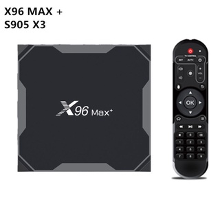 yunl smart tv box y roid 9.0 x96 max plus 4gb 64gb amlogic s905x3 quad core player