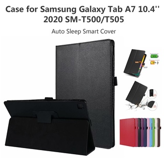 Funda para Samsung Galaxy Tab A7 10.4'' 2020 SM-T500/T505 funda Inteligente Auto-dormir