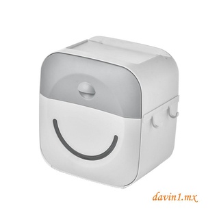 ♨RH-Bathroom Tissue Box, Double Layer Home ABS Multi-Functional Waterproof