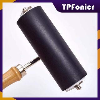 10cm Rubber Roller Glue Brayer for Print Ink Paint Block Stamping Printmaking Wallpaper Gluing Application Arts Crafts