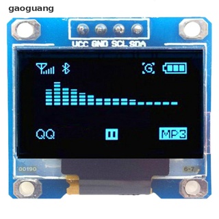 [gaoguang] 128*64 0.96" I2C IIC Serial Blue OLED LCD LED Display Module for Arduino . (1)