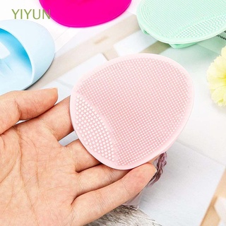 yiyun - cepillo de silicona suave para masajeador de puntos negros, cepillo de limpieza facial, mini exfoliante, limpieza profunda, limpieza profunda, herramienta para el cuidado de la piel, multicolor