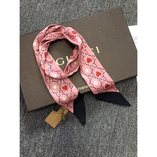 2021 mujeres de lujo marca cinta seda bufanda GG bolsa bolso mango cinta bufanda pelo cabeza banda cuello bufanda pañuelo bufanda regalos de moda rojo rosa (3)