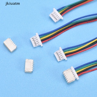 jkiuatm 5 piezas mini conector jst jst de 1 mm 2 ~ 6 pines con alambre mx