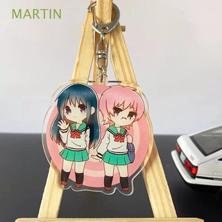 MARTIN Anime Keychain Acrylic Pendant The Disastrous Life of Saiki Kusuo Double-sided Transparent Saiki Kusuo Teens Gift Bag Charm Key Ring Holder