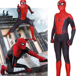 Peter Parker Spider Man Lejos De Casa Adulto/Niños Cosplay Disfraz Spiderman Body XS-3XL