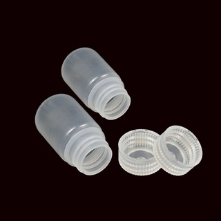 Storage Bottle Packaging Part Round Wide Mouth Clear Container Durable