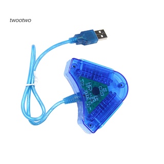 Twto_Triangle Cable USB adaptador de juego controlador de juego Cable de cabeza para mango PS2 (3)