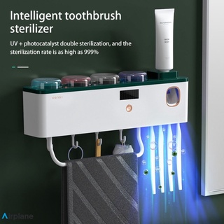nuevo esterilizador de cepillo de dientes uv, estante de cepillo de dientes eléctrico sin punzón, exprimidor automático de pasta de dientes ai