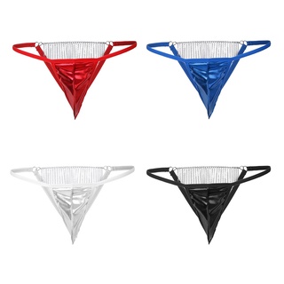 [[✔️simhoa2✔️]] Men Back Tassel Chain T-Back Underwear Low-rise Bikini G-String Thong Briefs
