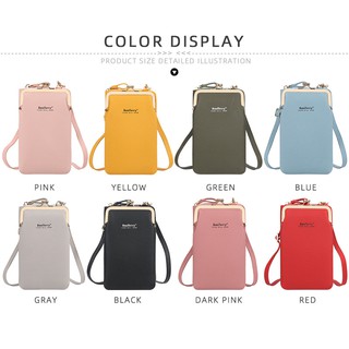 Baellerry moda coreana multifuncional bolsa de teléfono móvil